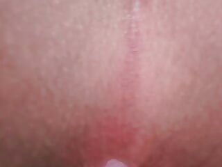 I shake my hips on the dildo..