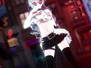 Sexy Cyberpunk Dance + BBM..
