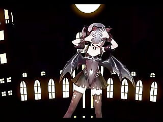 Janus - Cute Teen In Bat Kit..