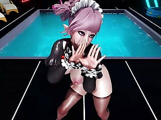 Cute Elf Maid - Sexy Dance..