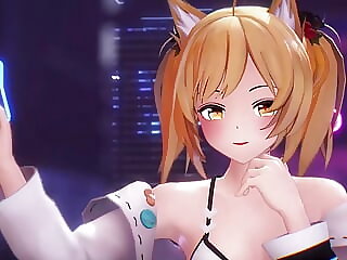 Sora - Cute Dance With Short..