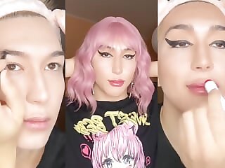 Sissy slut makup boy 2 gurl