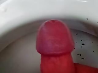 While masturbating, my..