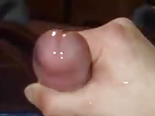 Sexy and hot dick cum shot..