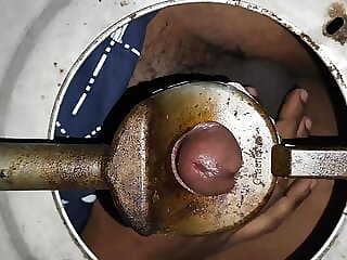 Indian teen bonk gas oven..