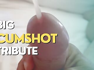 Heavy Cumshot tribute in put..