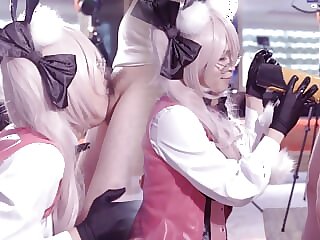 Blowjob Tamamo Cosplay Sex,..