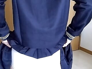 Ejaculation wits Sailor Suit..
