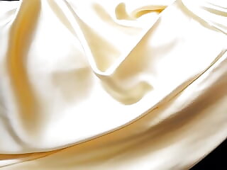 Satin Silk Gold Threads..