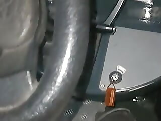 Pressing the penis from..